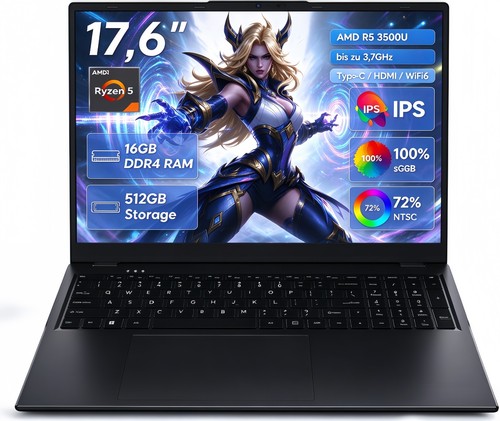 Zoll laptop ips 16gb ram - 17,6,